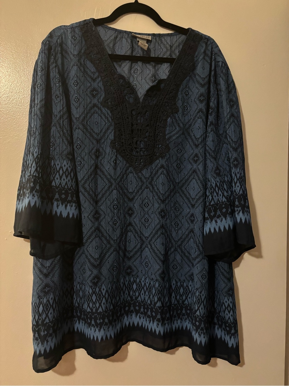 Catherine’s Flowy Tunic Blouse - 1X